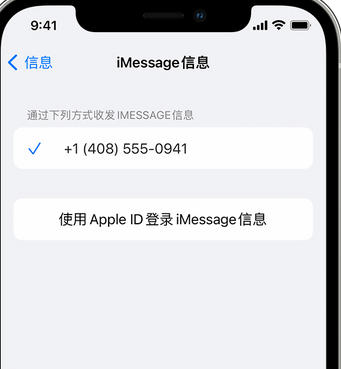 沁水apple维修iPhone上无法正常发送iMessage信息 